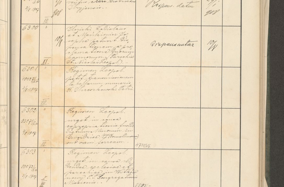 Zdjęcie nr 173 dla obiektu archiwalnego: Protocollum 1907 r.
