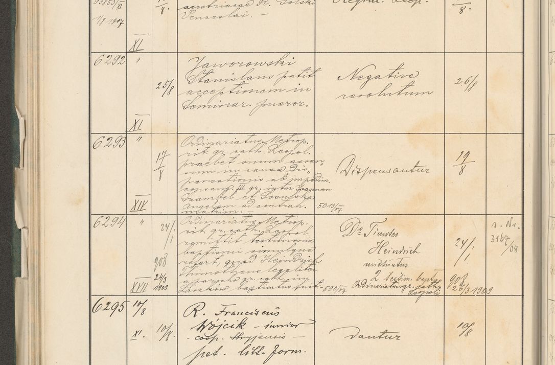 Zdjęcie nr 172 dla obiektu archiwalnego: Protocollum 1907 r.