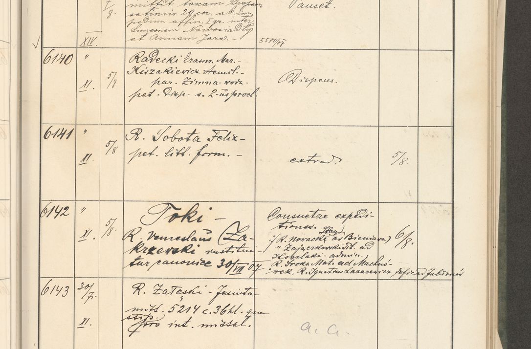 Zdjęcie nr 153 dla obiektu archiwalnego: Protocollum 1907 r.