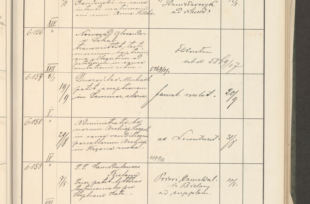 Zdjęcie nr 155 dla obiektu archiwalnego: Protocollum 1907 r.