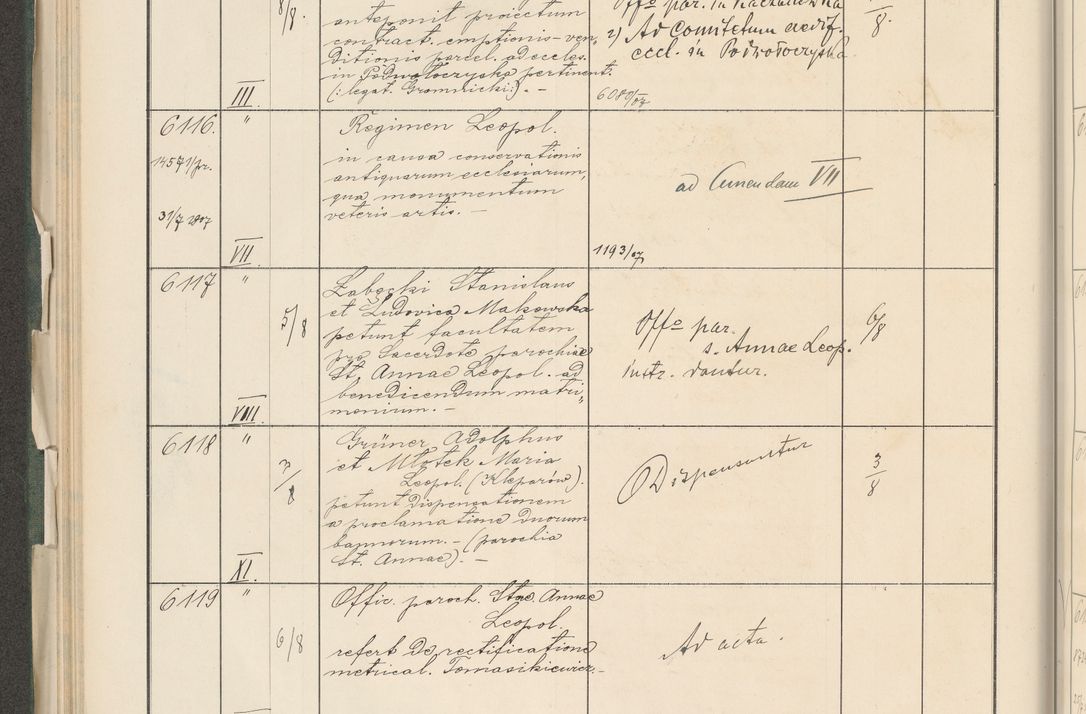 Zdjęcie nr 150 dla obiektu archiwalnego: Protocollum 1907 r.