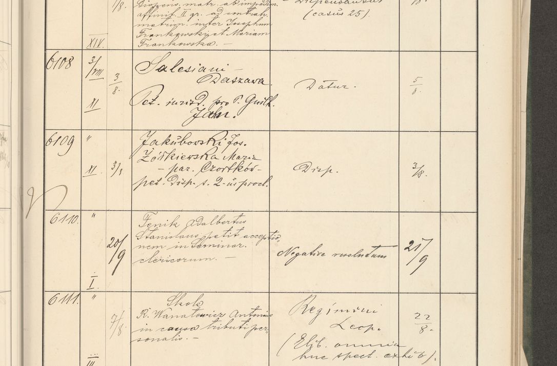 Zdjęcie nr 149 dla obiektu archiwalnego: Protocollum 1907 r.