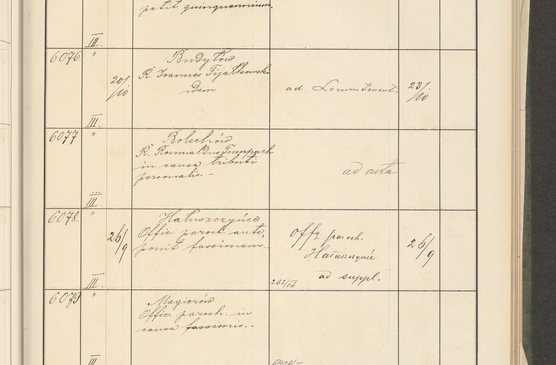 Zdjęcie nr 145 dla obiektu archiwalnego: Protocollum 1907 r.