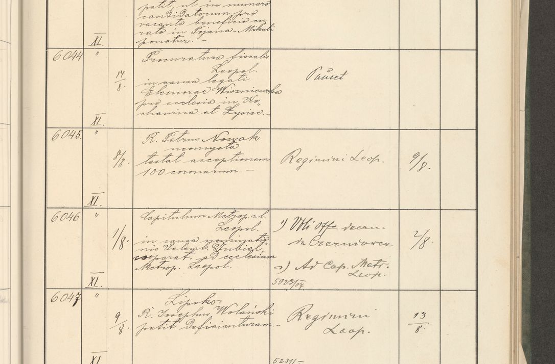 Zdjęcie nr 141 dla obiektu archiwalnego: Protocollum 1907 r.