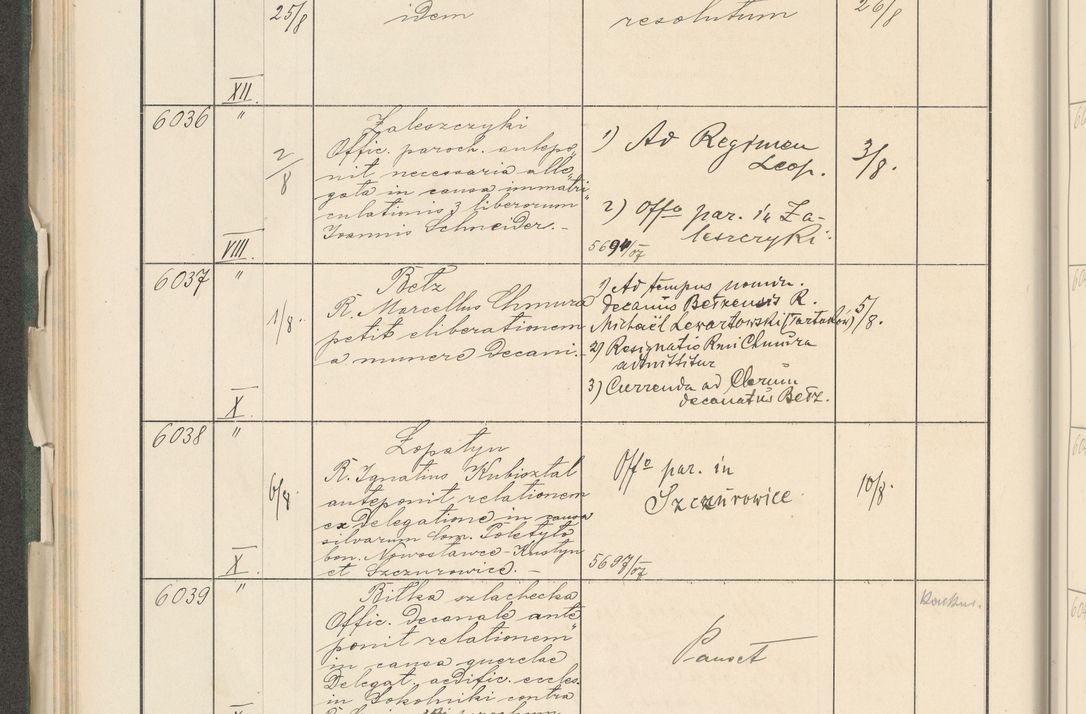Zdjęcie nr 140 dla obiektu archiwalnego: Protocollum 1907 r.