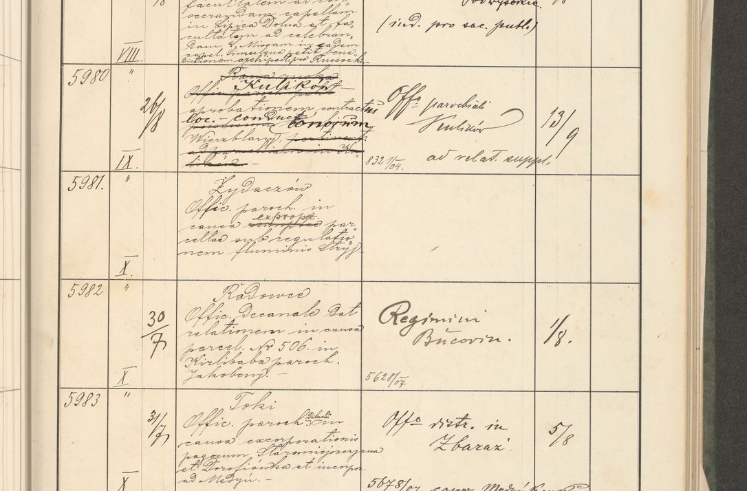 Zdjęcie nr 133 dla obiektu archiwalnego: Protocollum 1907 r.