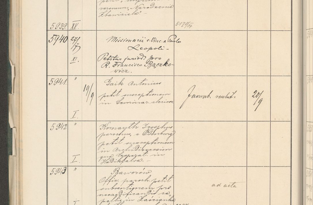 Zdjęcie nr 128 dla obiektu archiwalnego: Protocollum 1907 r.