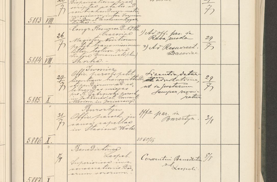 Zdjęcie nr 121 dla obiektu archiwalnego: Protocollum 1907 r.
