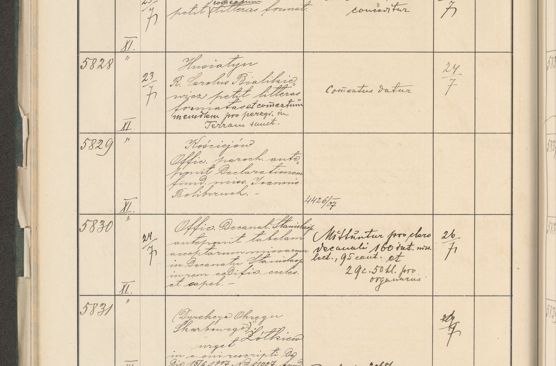 Zdjęcie nr 114 dla obiektu archiwalnego: Protocollum 1907 r.