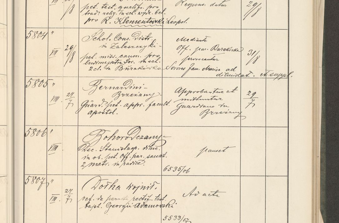 Zdjęcie nr 111 dla obiektu archiwalnego: Protocollum 1907 r.