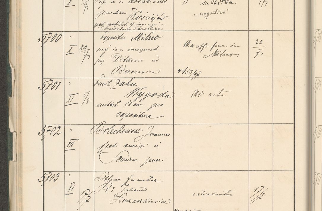 Zdjęcie nr 98 dla obiektu archiwalnego: Protocollum 1907 r.