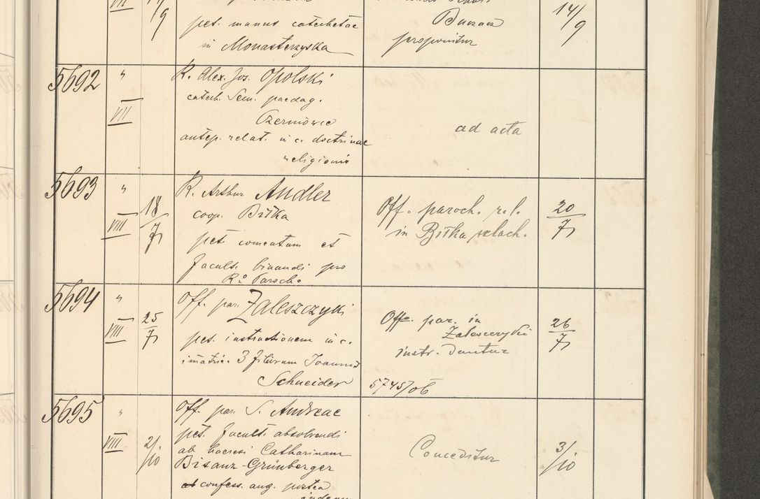Zdjęcie nr 97 dla obiektu archiwalnego: Protocollum 1907 r.