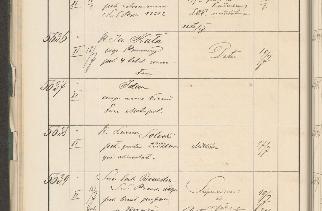 Zdjęcie nr 90 dla obiektu archiwalnego: Protocollum 1907 r.