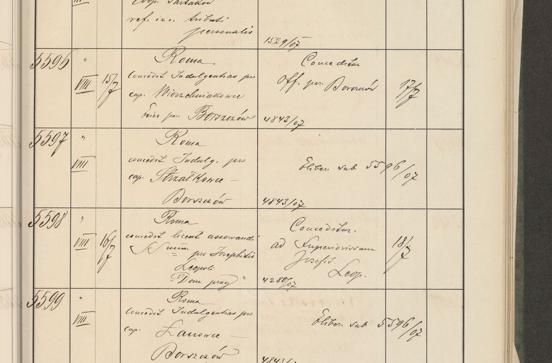 Zdjęcie nr 85 dla obiektu archiwalnego: Protocollum 1907 r.