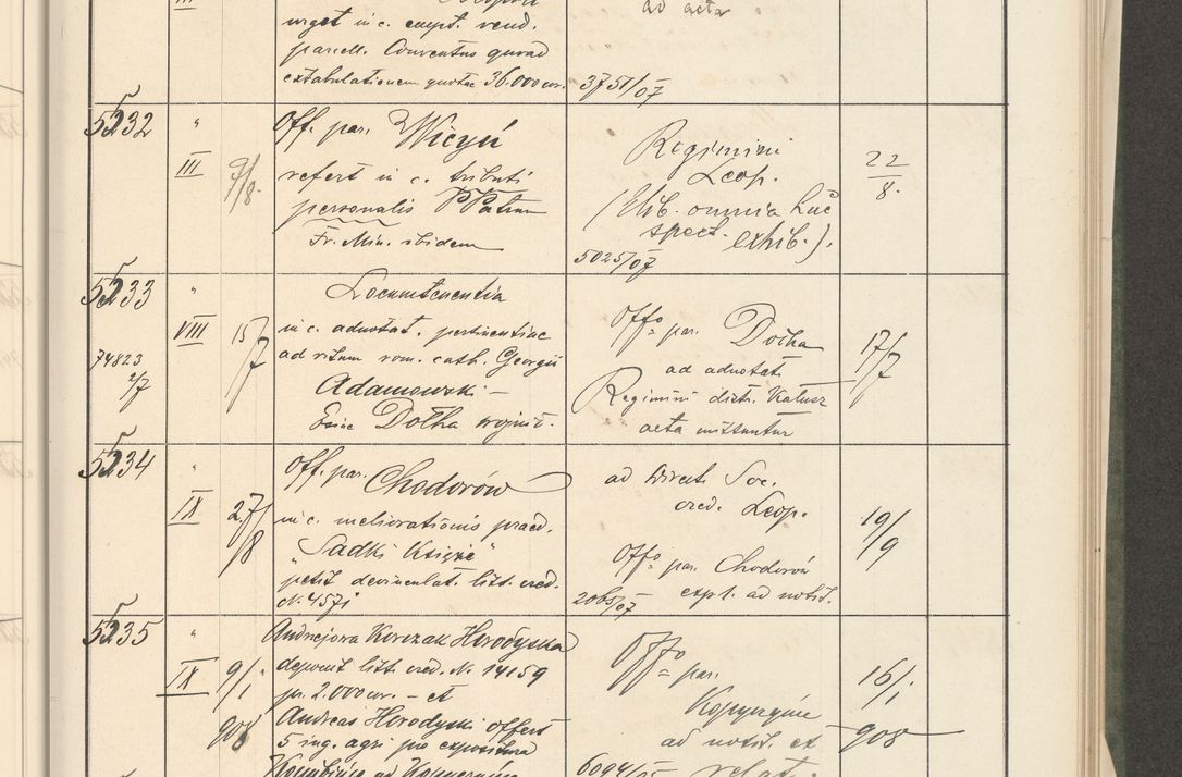 Zdjęcie nr 77 dla obiektu archiwalnego: Protocollum 1907 r.