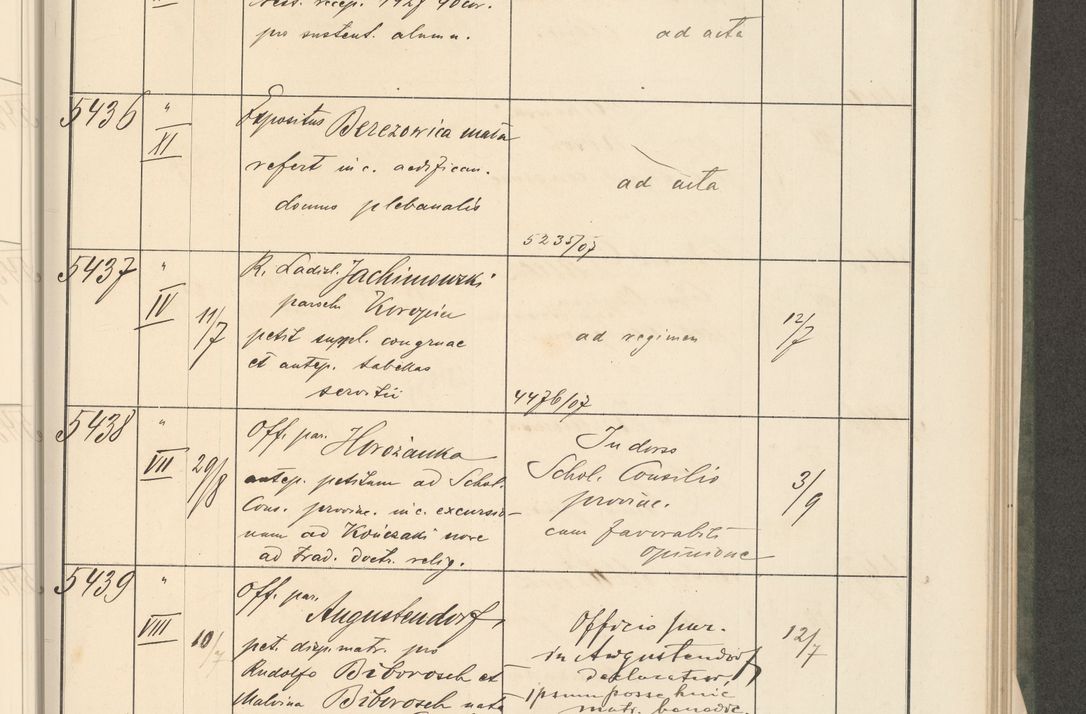 Zdjęcie nr 65 dla obiektu archiwalnego: Protocollum 1907 r.