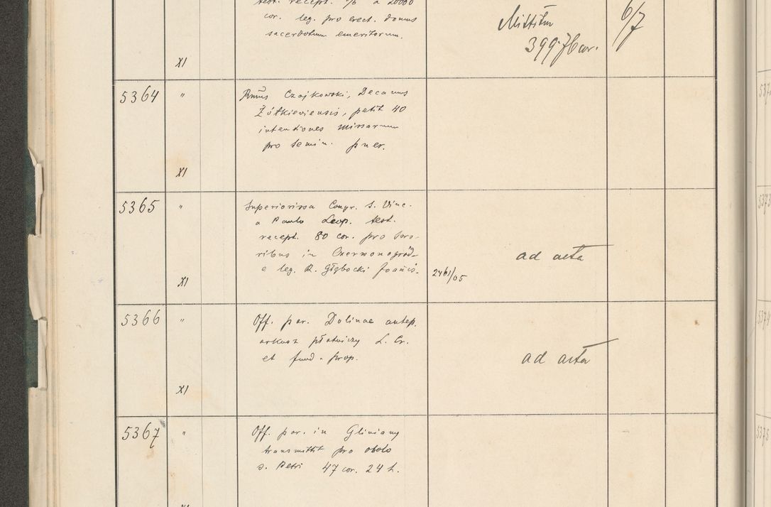 Zdjęcie nr 56 dla obiektu archiwalnego: Protocollum 1907 r.