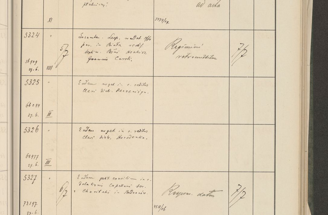 Zdjęcie nr 51 dla obiektu archiwalnego: Protocollum 1907 r.