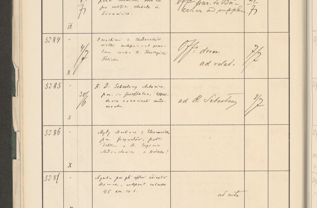 Zdjęcie nr 46 dla obiektu archiwalnego: Protocollum 1907 r.
