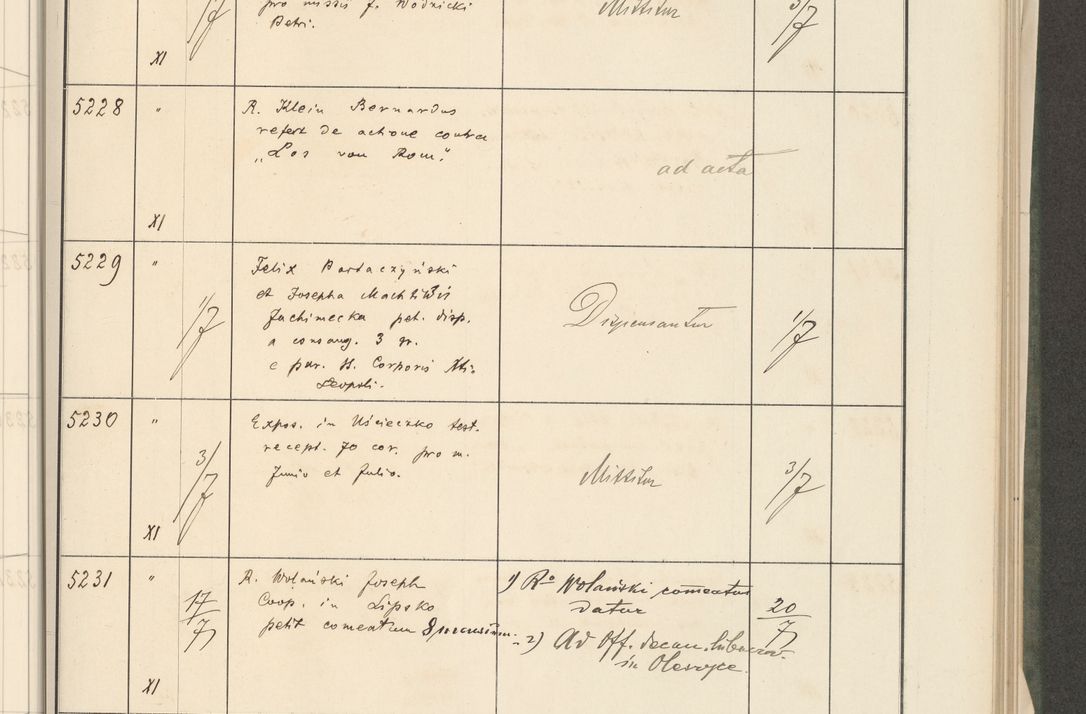Zdjęcie nr 39 dla obiektu archiwalnego: Protocollum 1907 r.