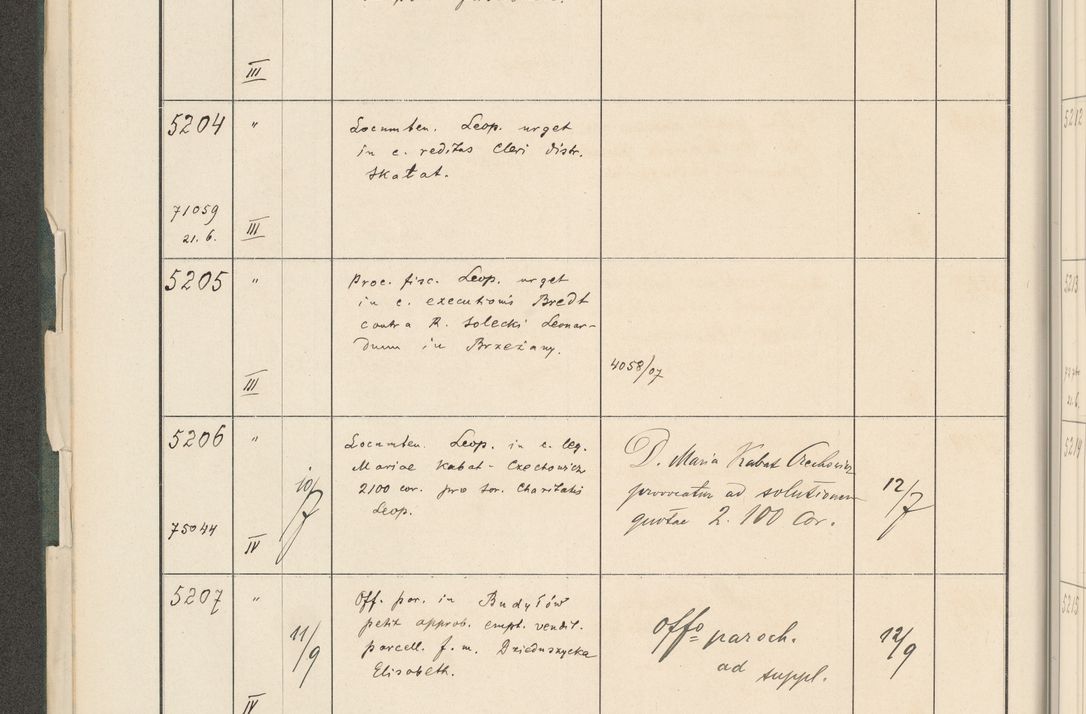 Zdjęcie nr 36 dla obiektu archiwalnego: Protocollum 1907 r.