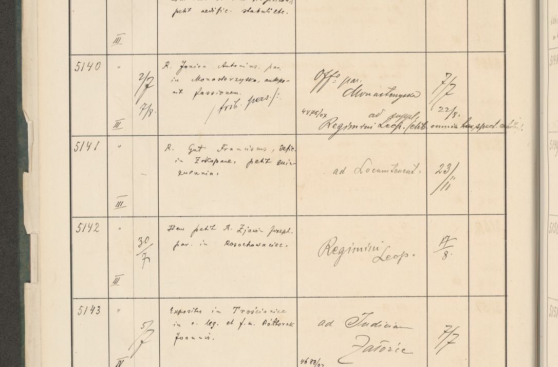 Zdjęcie nr 28 dla obiektu archiwalnego: Protocollum 1907 r.