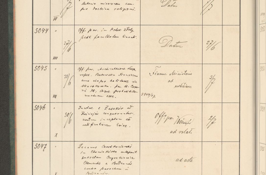 Zdjęcie nr 16 dla obiektu archiwalnego: Protocollum 1907 r.