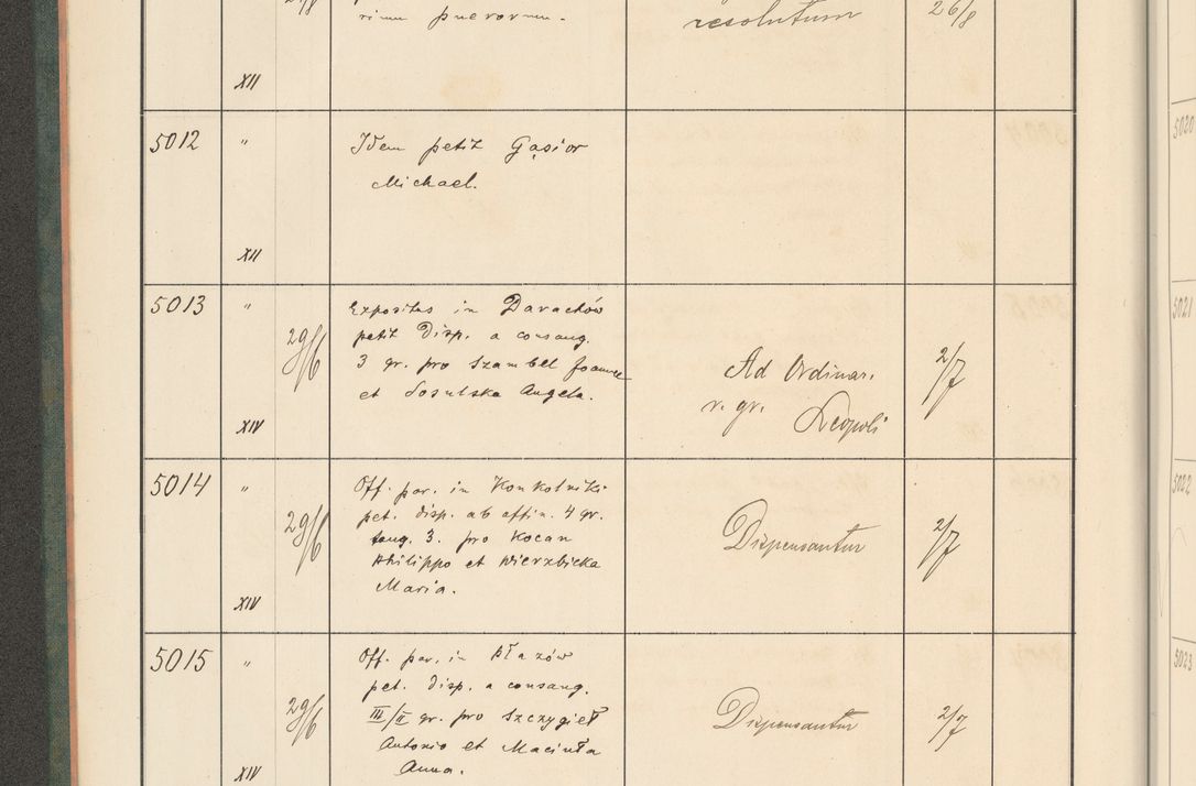 Zdjęcie nr 12 dla obiektu archiwalnego: Protocollum 1907 r.