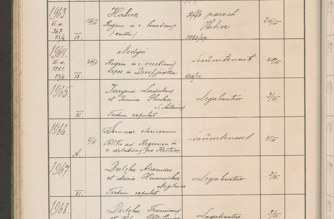 Zdjęcie nr 203 dla obiektu archiwalnego: Protocollum Consistorii lat. Leop. 1914