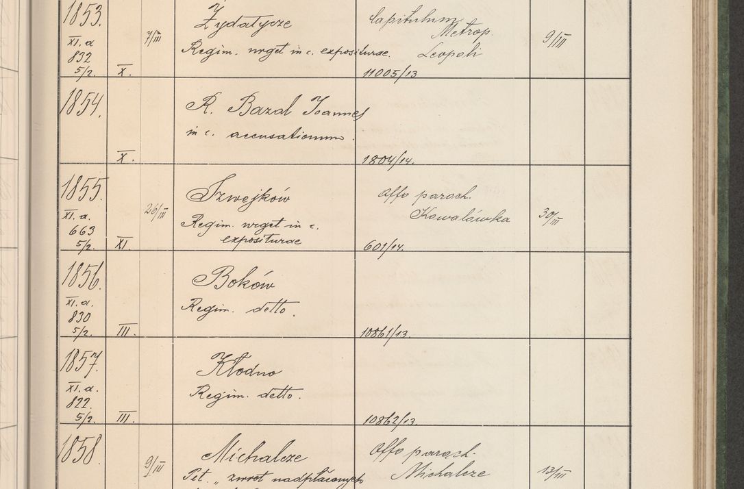 Zdjęcie nr 192 dla obiektu archiwalnego: Protocollum Consistorii lat. Leop. 1914