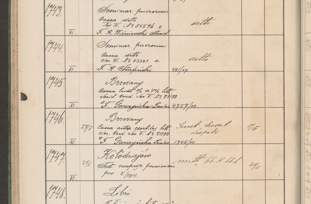Zdjęcie nr 181 dla obiektu archiwalnego: Protocollum Consistorii lat. Leop. 1914