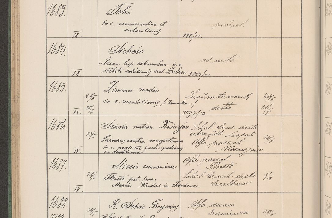 Zdjęcie nr 175 dla obiektu archiwalnego: Protocollum Consistorii lat. Leop. 1914