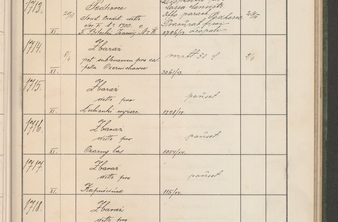 Zdjęcie nr 178 dla obiektu archiwalnego: Protocollum Consistorii lat. Leop. 1914