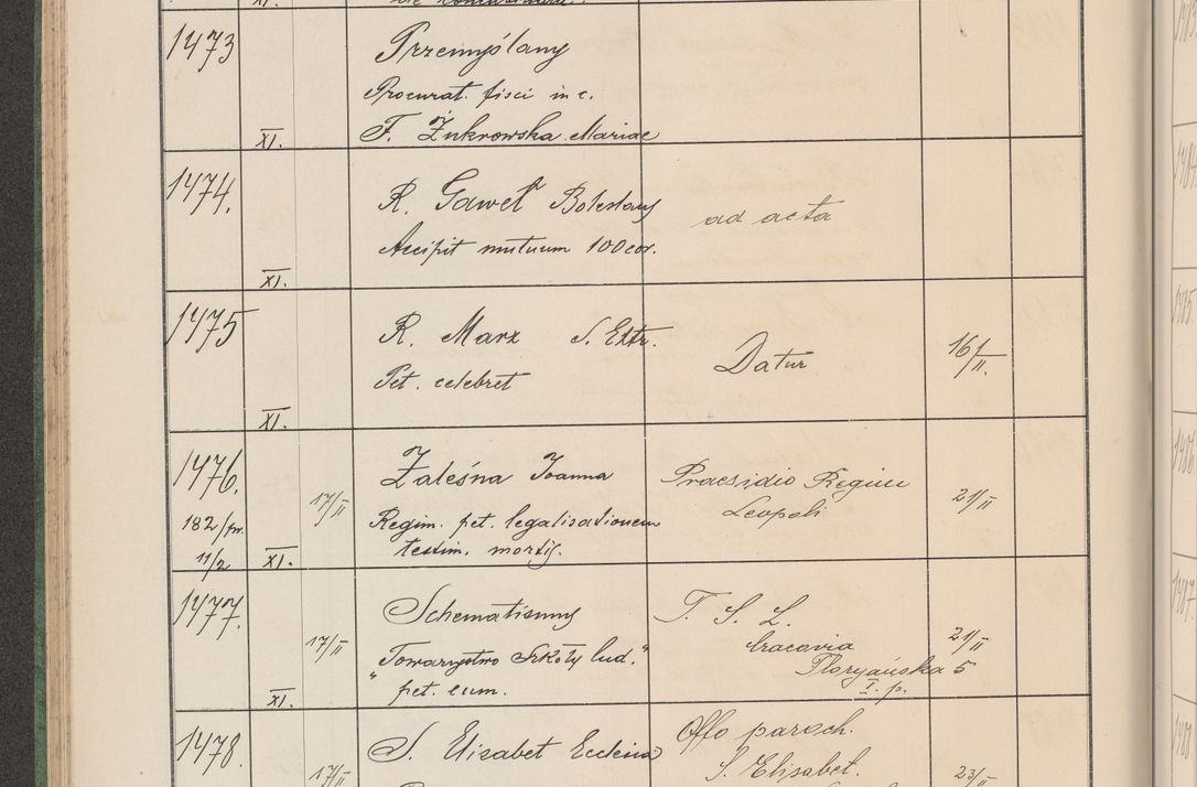 Zdjęcie nr 153 dla obiektu archiwalnego: Protocollum Consistorii lat. Leop. 1914
