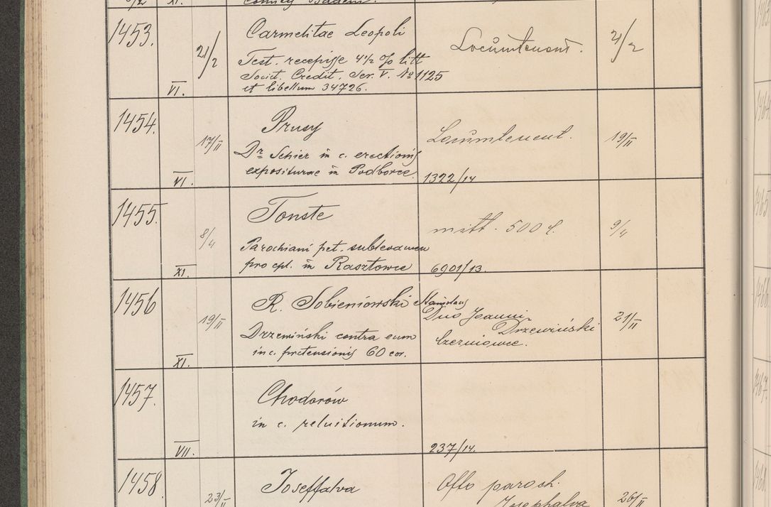 Zdjęcie nr 151 dla obiektu archiwalnego: Protocollum Consistorii lat. Leop. 1914
