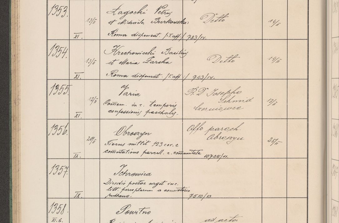 Zdjęcie nr 141 dla obiektu archiwalnego: Protocollum Consistorii lat. Leop. 1914