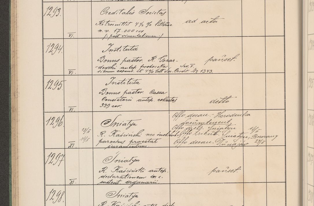 Zdjęcie nr 135 dla obiektu archiwalnego: Protocollum Consistorii lat. Leop. 1914
