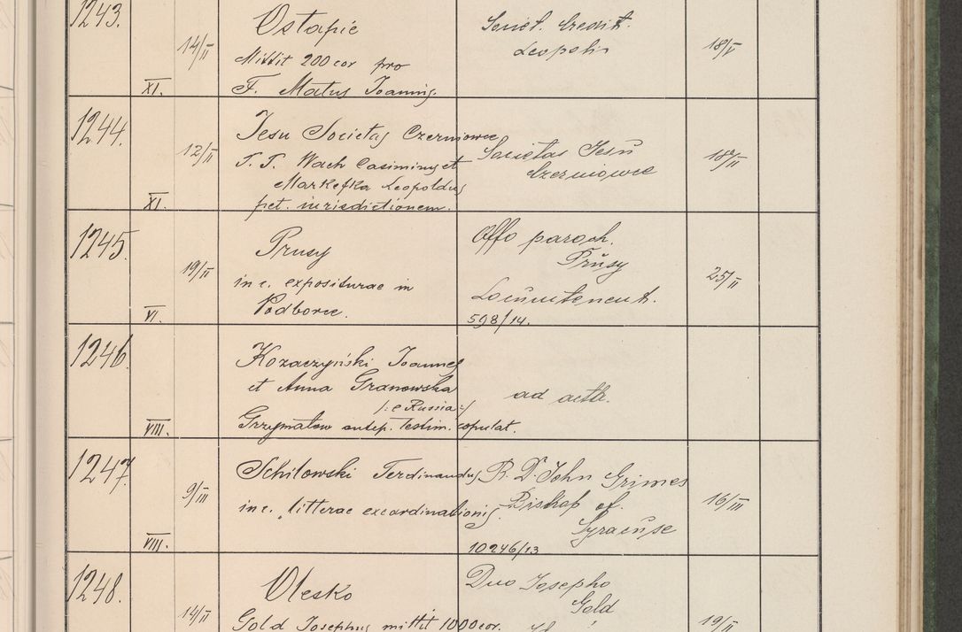 Zdjęcie nr 130 dla obiektu archiwalnego: Protocollum Consistorii lat. Leop. 1914