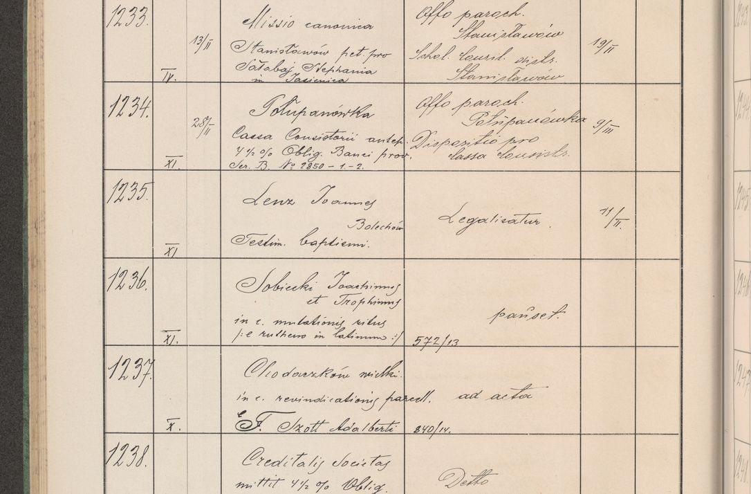 Zdjęcie nr 129 dla obiektu archiwalnego: Protocollum Consistorii lat. Leop. 1914