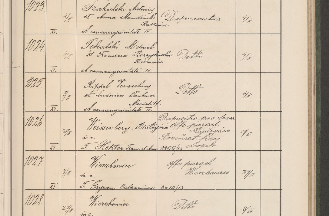 Zdjęcie nr 108 dla obiektu archiwalnego: Protocollum Consistorii lat. Leop. 1914