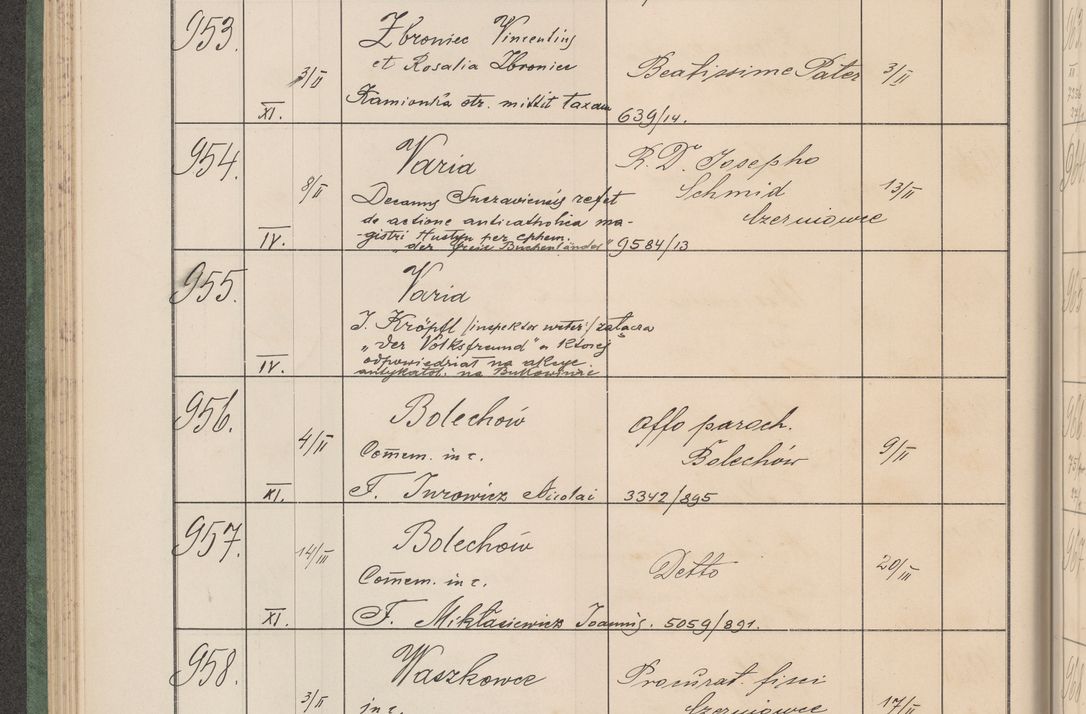 Zdjęcie nr 101 dla obiektu archiwalnego: Protocollum Consistorii lat. Leop. 1914
