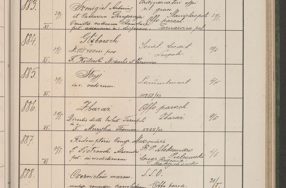 Zdjęcie nr 94 dla obiektu archiwalnego: Protocollum Consistorii lat. Leop. 1914
