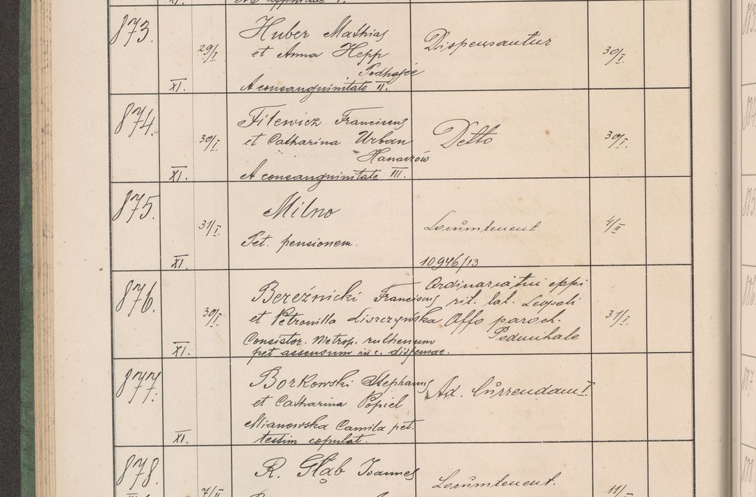 Zdjęcie nr 93 dla obiektu archiwalnego: Protocollum Consistorii lat. Leop. 1914