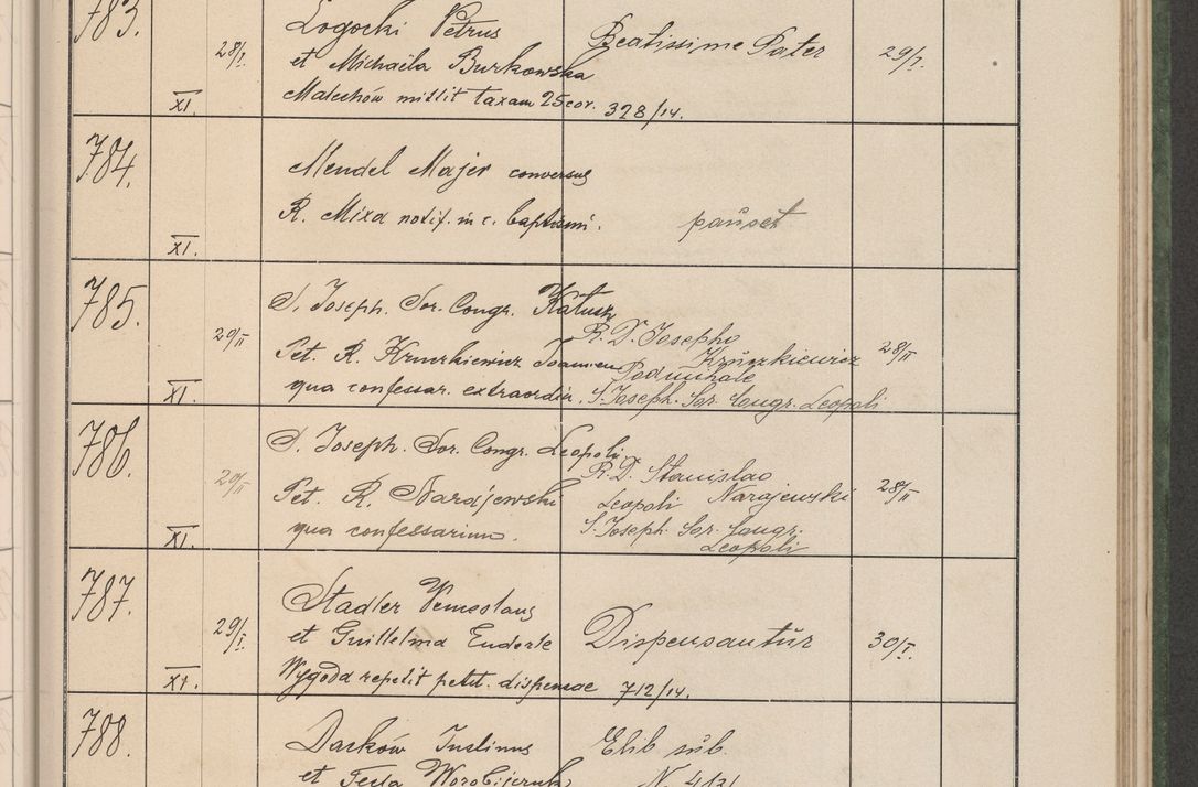 Zdjęcie nr 84 dla obiektu archiwalnego: Protocollum Consistorii lat. Leop. 1914