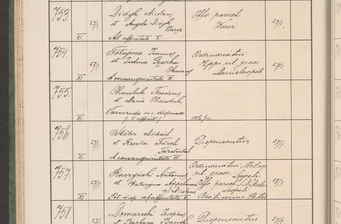Zdjęcie nr 81 dla obiektu archiwalnego: Protocollum Consistorii lat. Leop. 1914