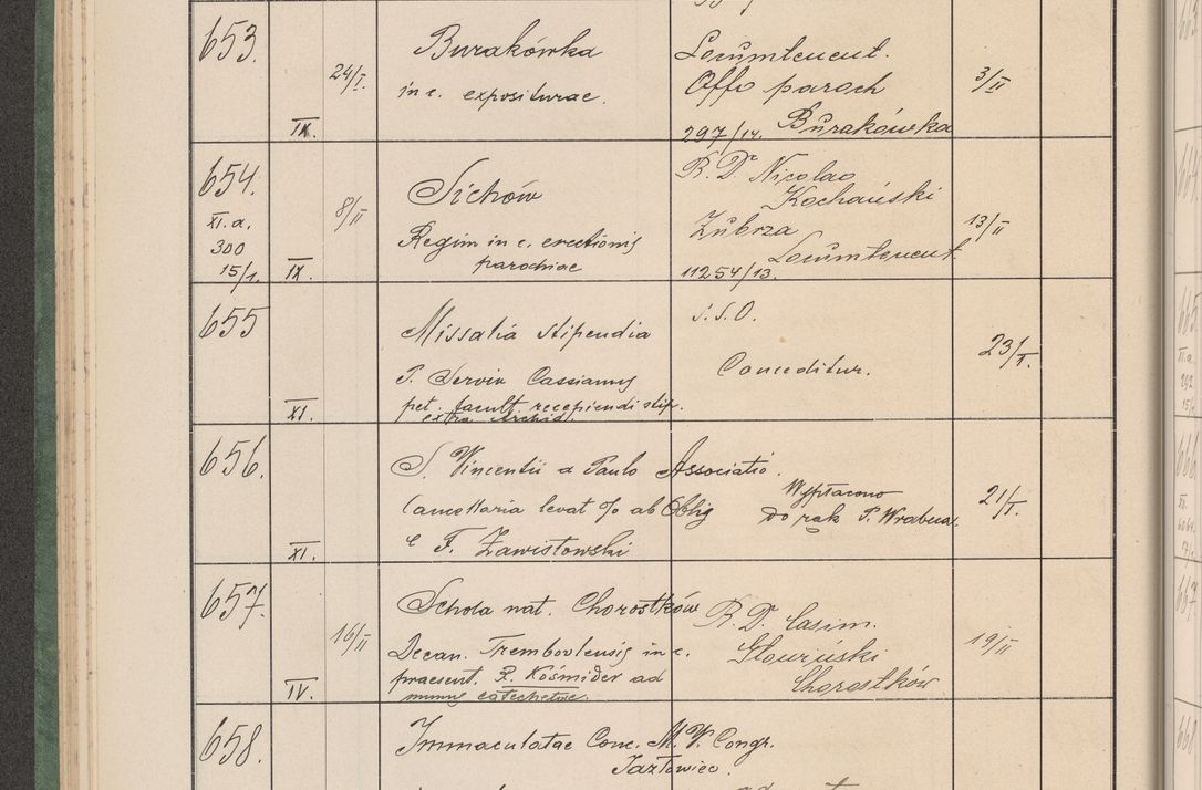 Zdjęcie nr 71 dla obiektu archiwalnego: Protocollum Consistorii lat. Leop. 1914