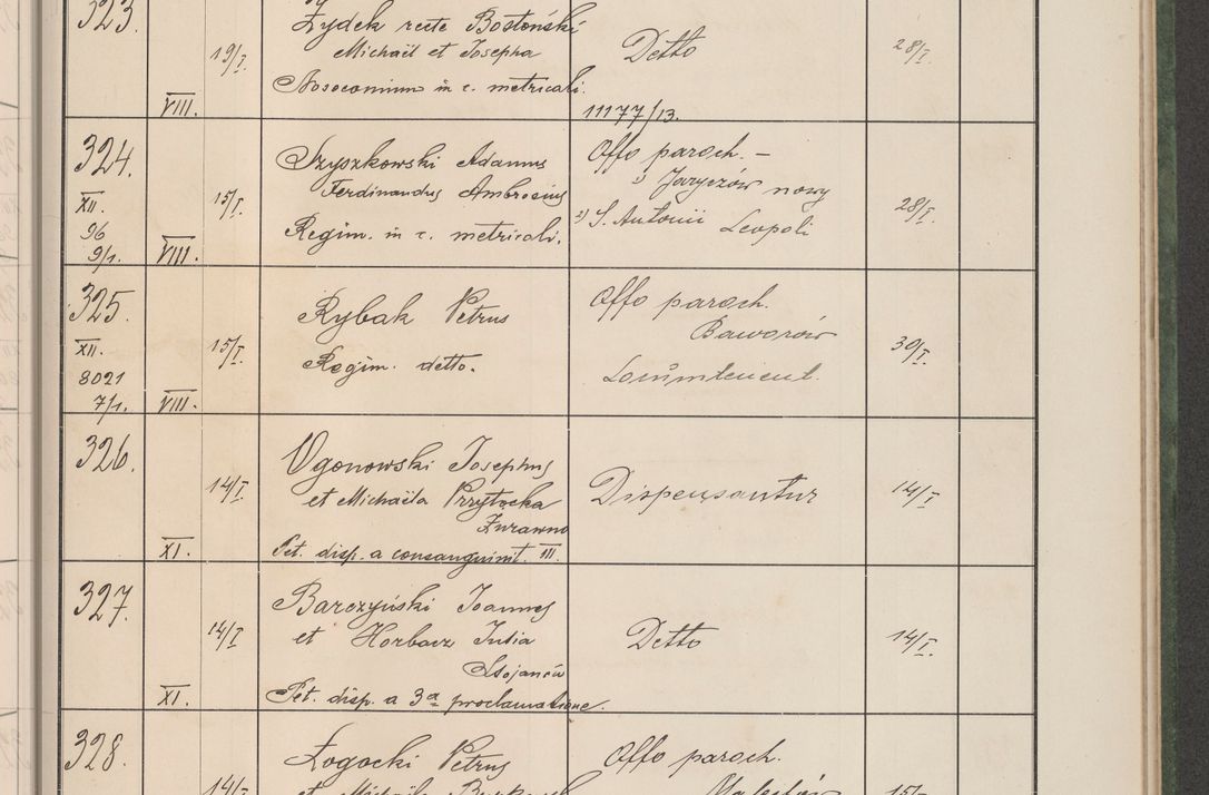 Zdjęcie nr 38 dla obiektu archiwalnego: Protocollum Consistorii lat. Leop. 1914