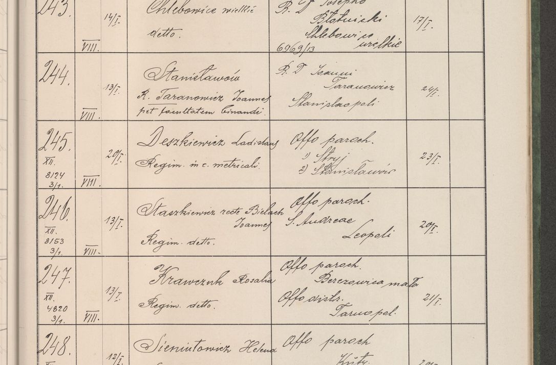 Zdjęcie nr 30 dla obiektu archiwalnego: Protocollum Consistorii lat. Leop. 1914