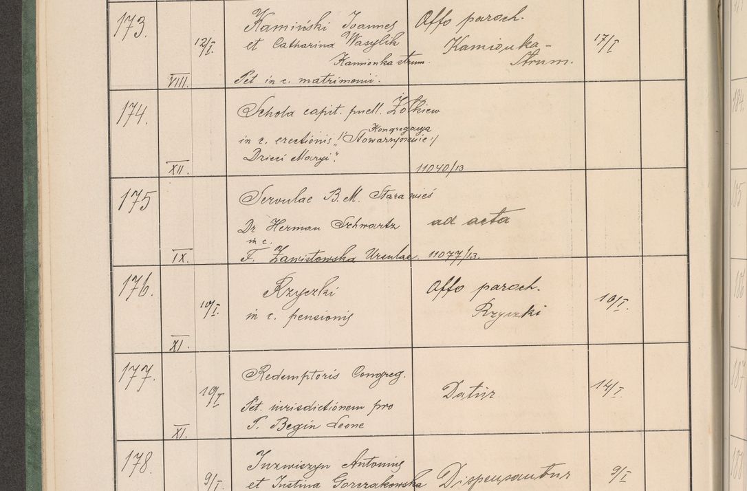 Zdjęcie nr 23 dla obiektu archiwalnego: Protocollum Consistorii lat. Leop. 1914
