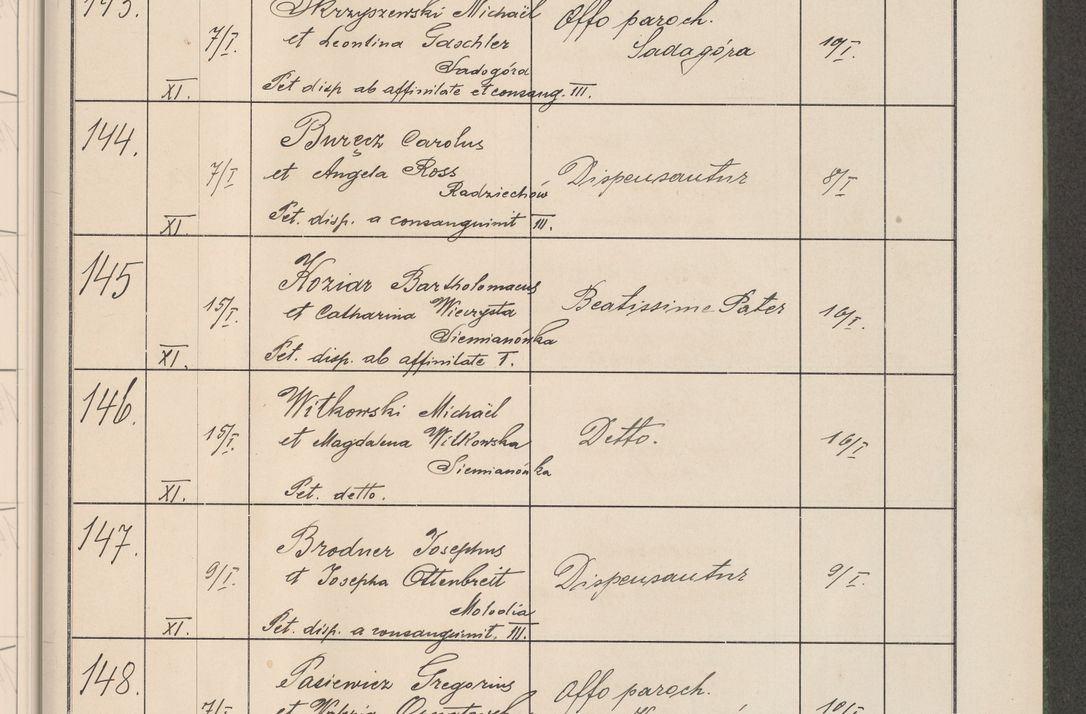 Zdjęcie nr 20 dla obiektu archiwalnego: Protocollum Consistorii lat. Leop. 1914